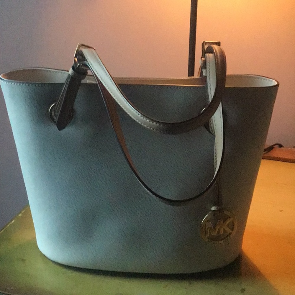 Michael Kors. Jet Set Optic White medium Tote bag